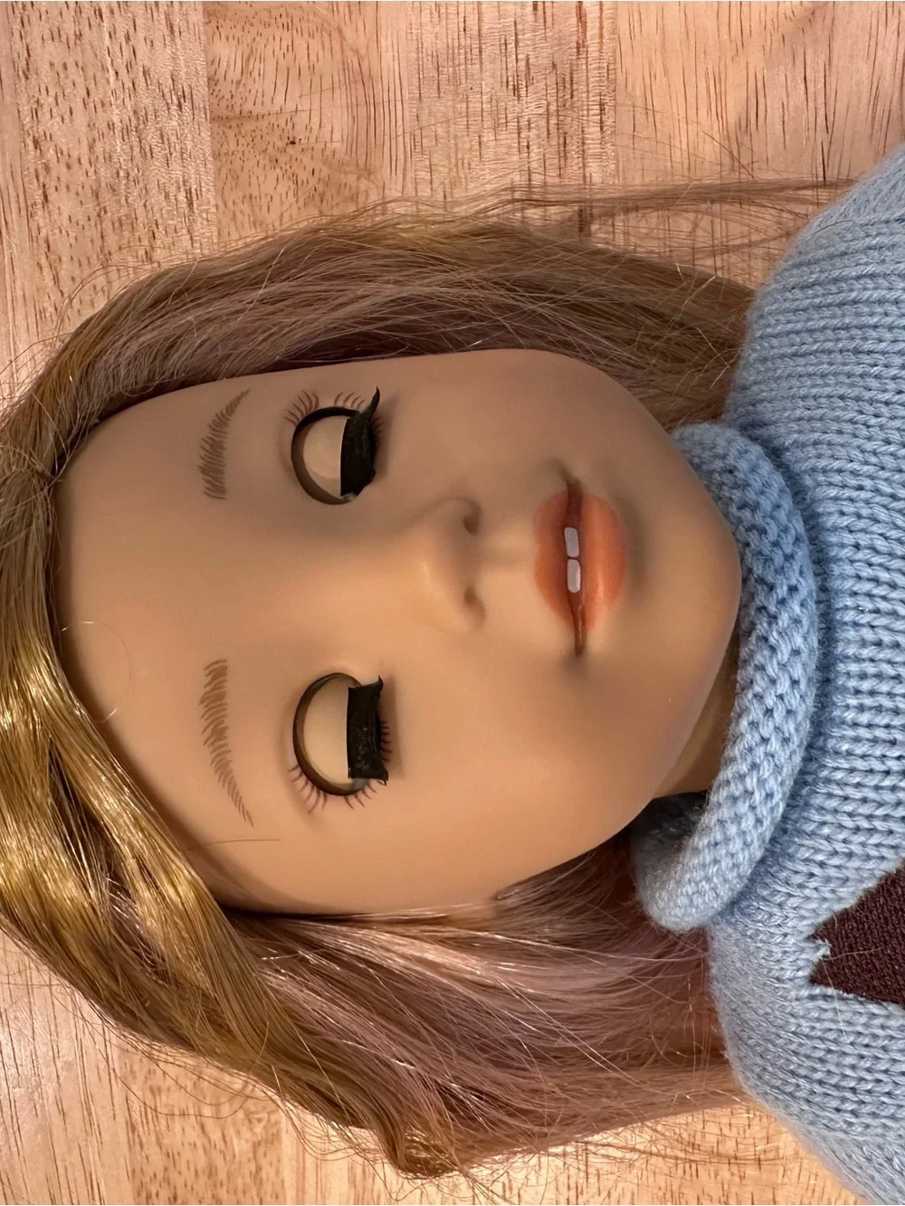 American Girl Summer McKinney with Handmade custom horse sweater 18 inches